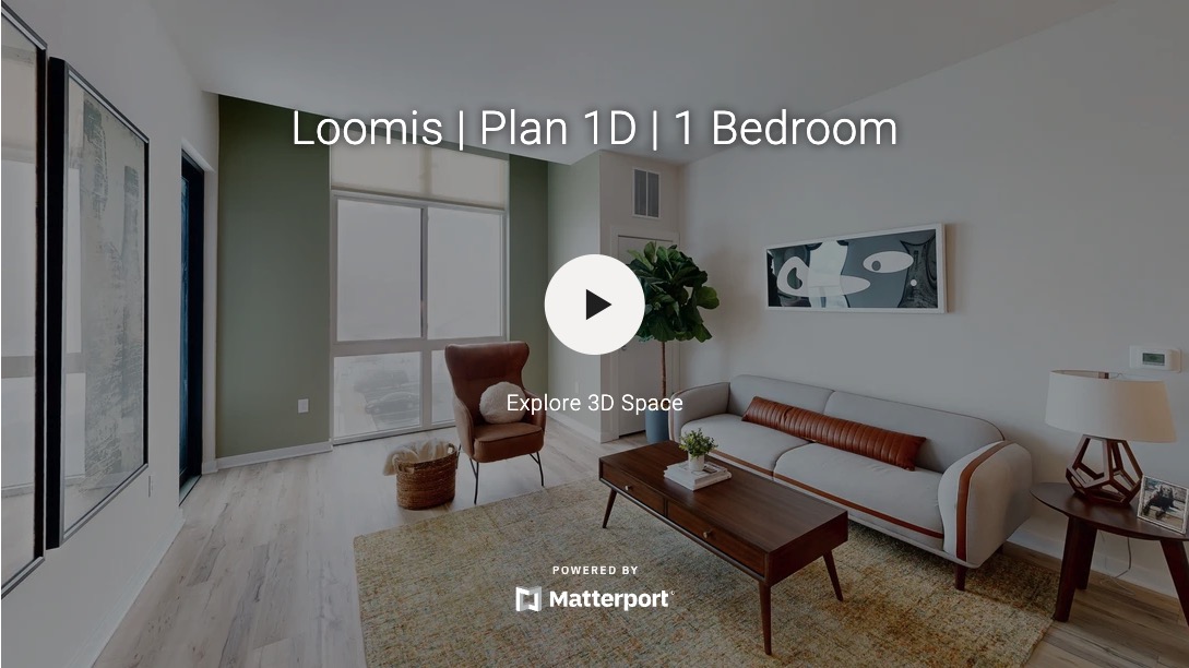 Plan 1D  | 1 Bedroom