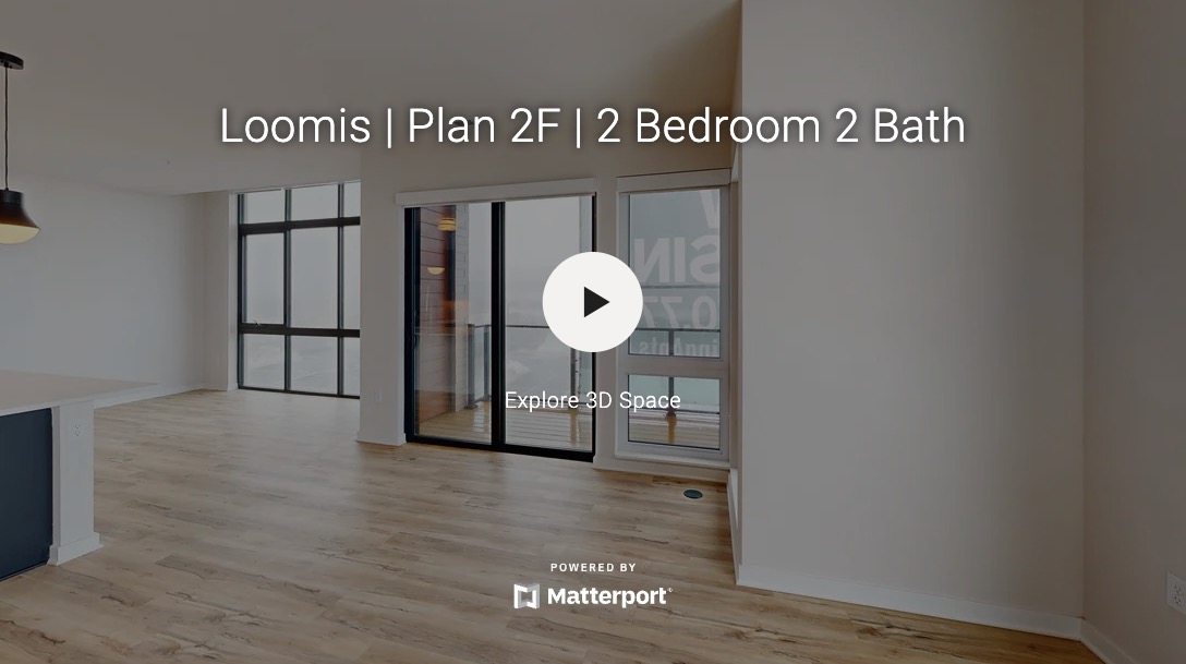 Plan 2F | 2 Bedroom 2 Bath